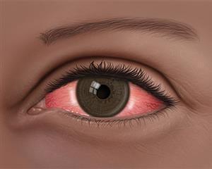 sign of pink eye